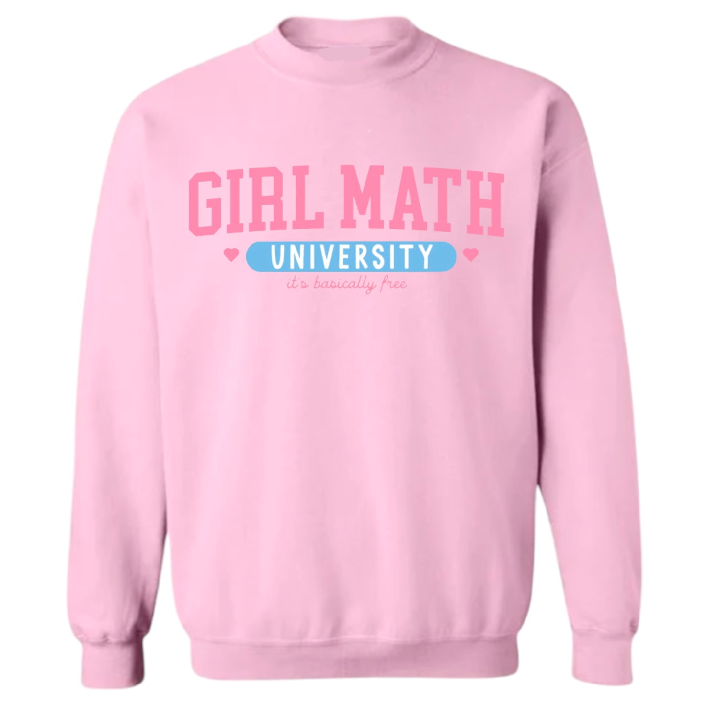 Girl Math University Crewneck